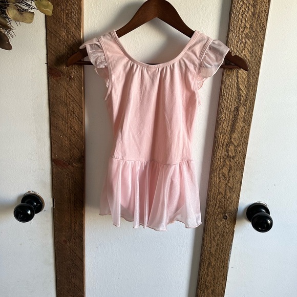 More than Magic Leotard Ballet Dance Tutu Skirted Silver Dots Girls Size M (7/8) - Picture 7 of 16